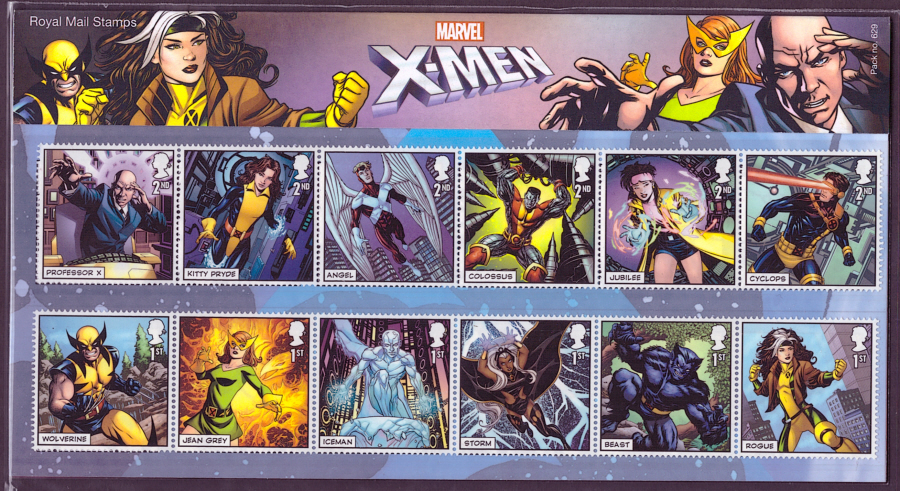 (image for) 2023 X-Men Royal Mail Presentation Pack 629